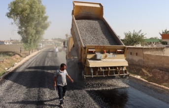 Büyükşehir’den Harranda yol atağı