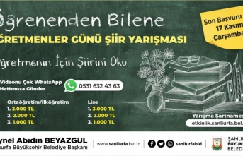 Büyükşehir’den şiir yarışması