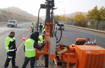 Büyükşehirden Akabe yolunda çalışma