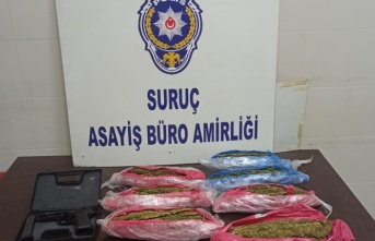 Suruç’ta uyuşturucu operasyonu