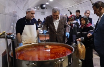 Başkan Beyazgül’den aşevini ziyaret