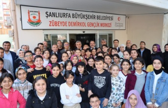 BAŞKAN BEYAZGÜL GENÇLERLE BULUŞTU