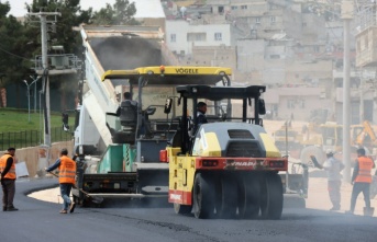 TURİZM YOLUNDA ASFALT ÇALIŞMASI