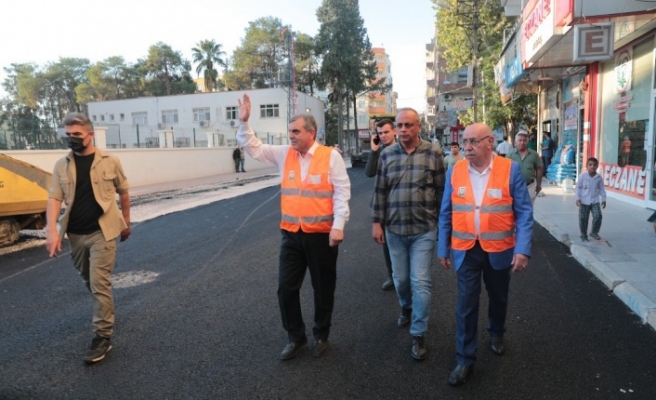 Başkan Beyazgül Birecik'te incelemelerde bulundu