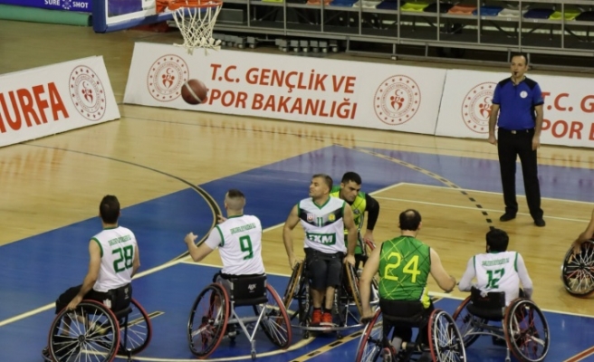 Büyükşehir Engelli Basketbol takımı galip geldi