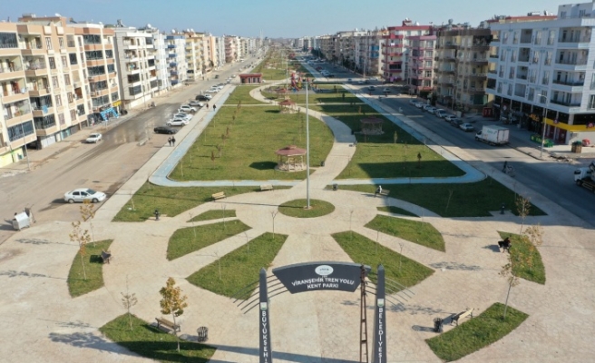 Viranşehir parklarla güzelleşt