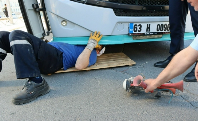 Zabıtadan havalı korna denetimi