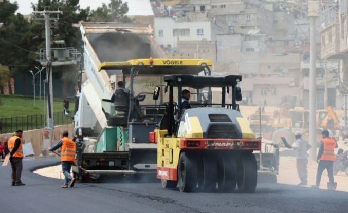 TURİZM YOLUNDA ASFALT ÇALIŞMASI